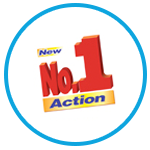 New No. 1 Action logo